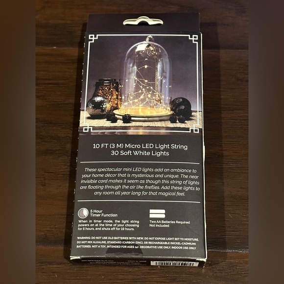 Light String 10 FT Micro LED New - Picture 3 of 3